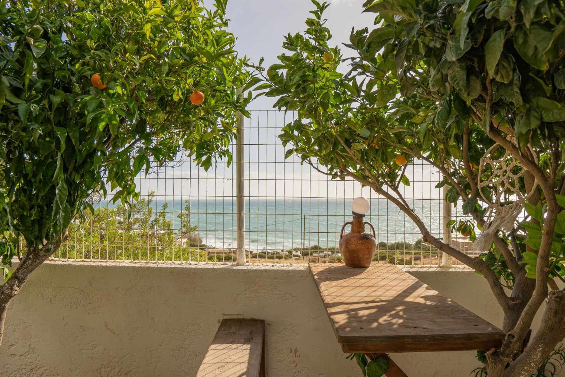 Studios Anna Maria With Sea View Kapetaniana Luaran gambar